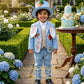 Boys "English Garden Rabbit" Royal Suit