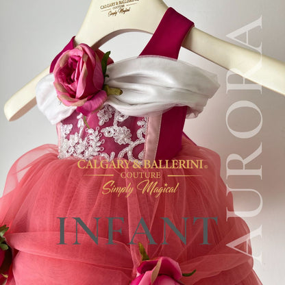 Couture Baby Clothes Princess Briar Rose costume for toddlers and babies