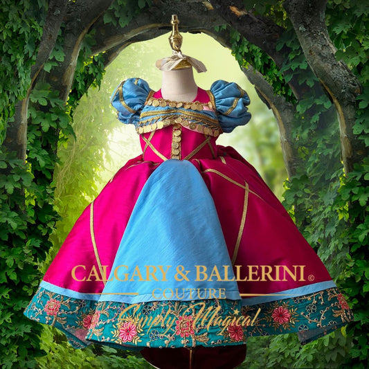 Pink Arabian Princess Heirloom Kids Couture Ensemble Age 1–10