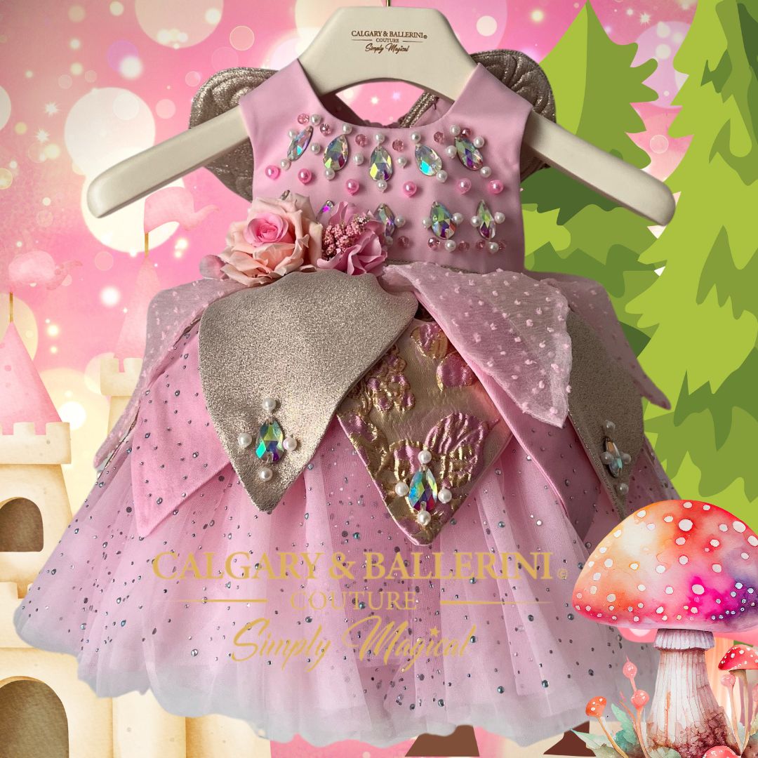 plum fairy costume kids 