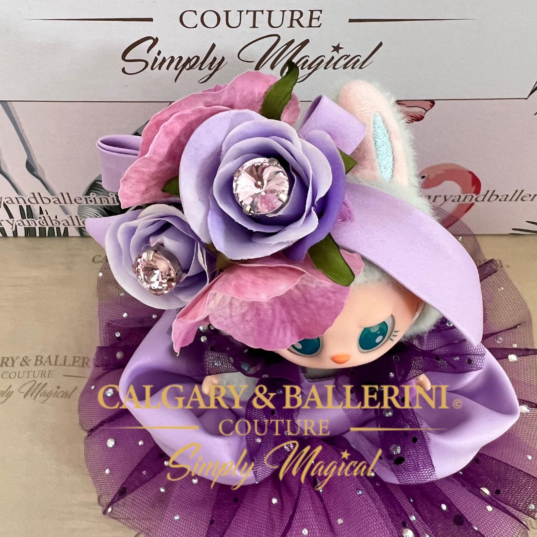 Phenomenal Doll Runway Gown for Labubu Rapunzel Princess Outfit