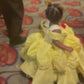 Yellow Rose Ball Gown Girls