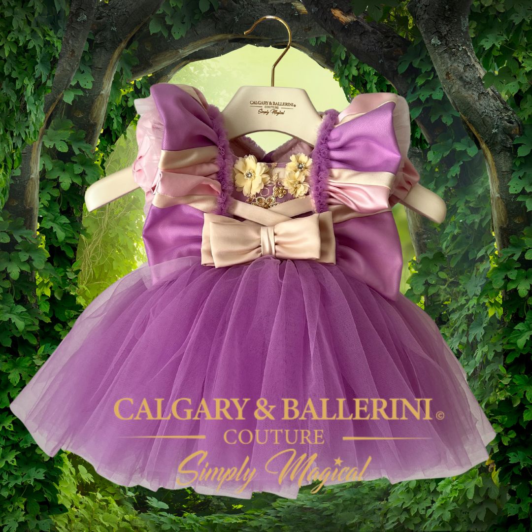 Infant Rapunzel Kids Couture Fantasy Attire ( Ages infant–3 yrs)