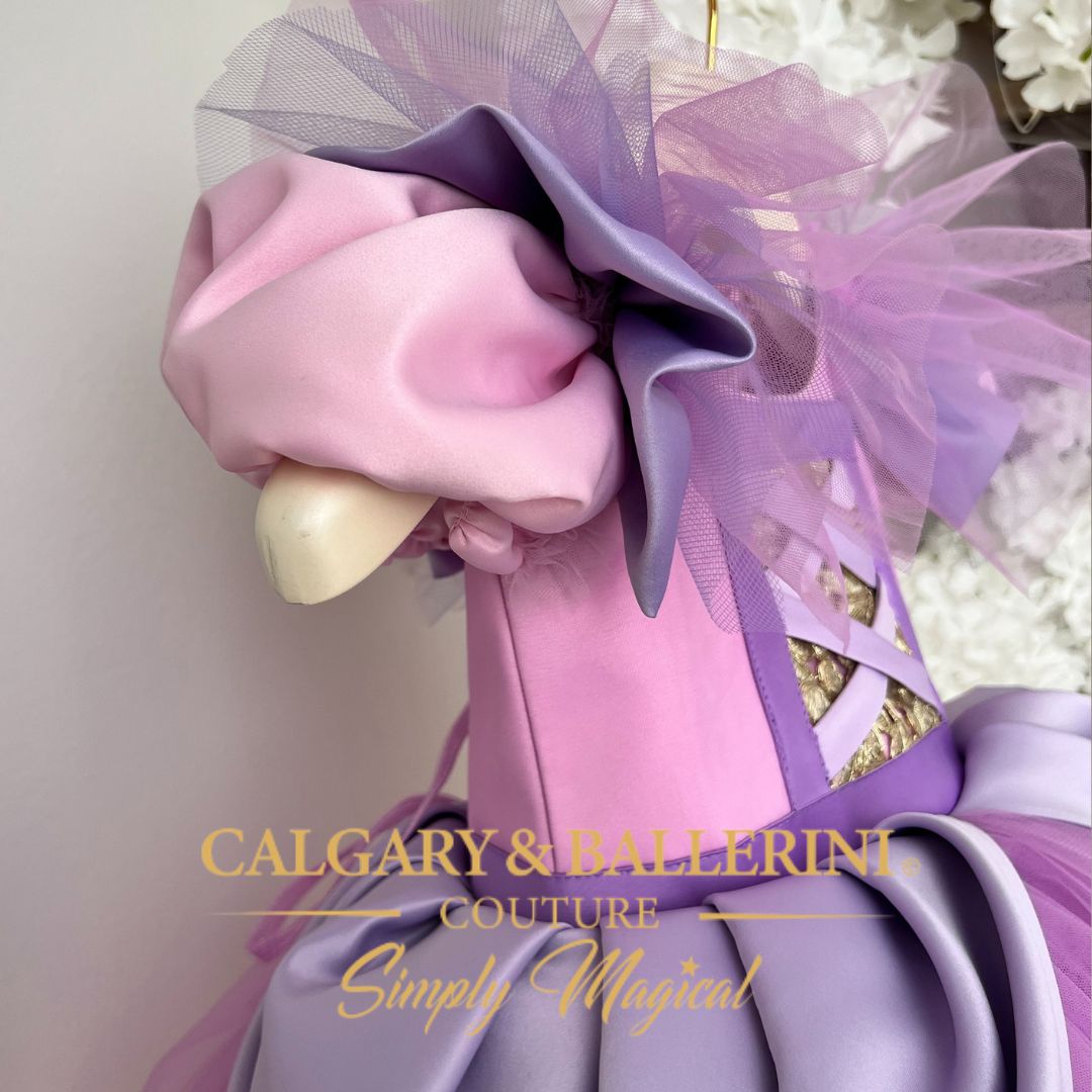 Rapunzel Tower Fantasy Kids Couture Fairytale Gown