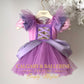 Rapunzel Tower Fantasy Kids Couture Fairytale Gown