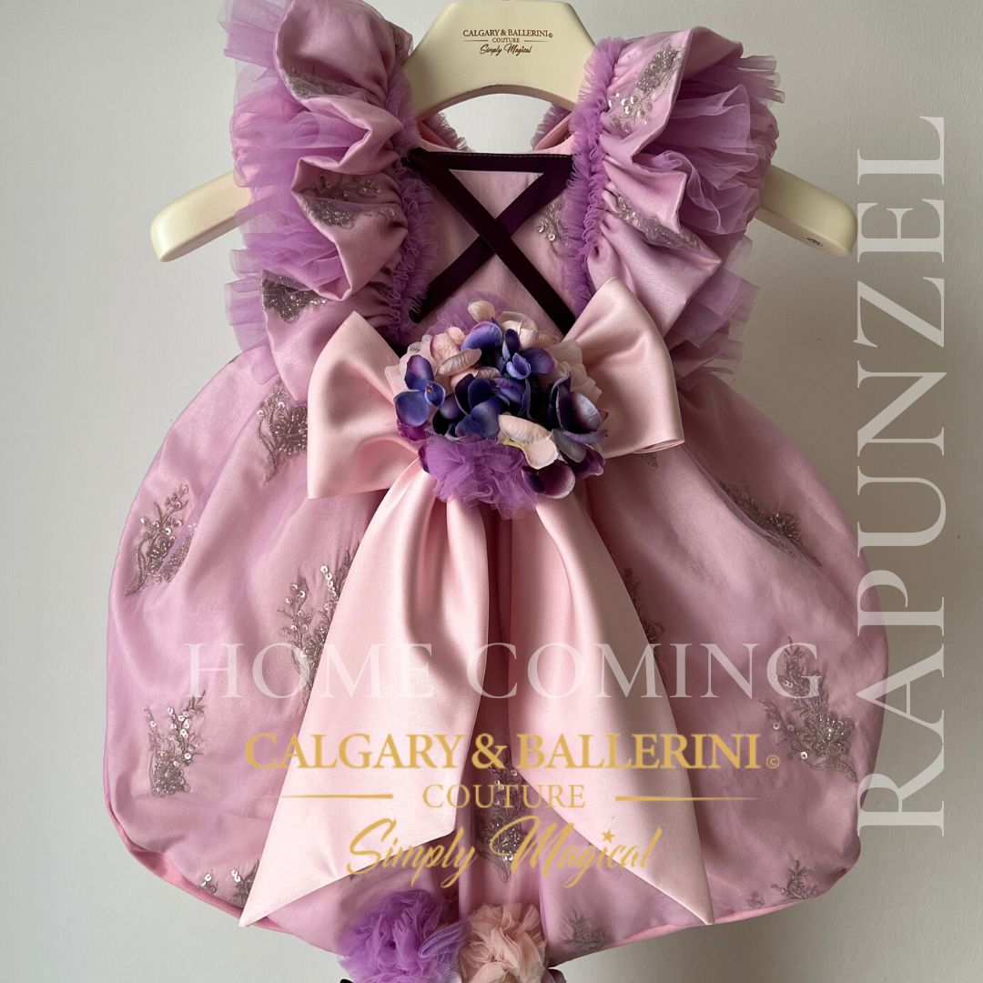Coming Home Outfits for Baby Girl | Rapunzel Infant Gown