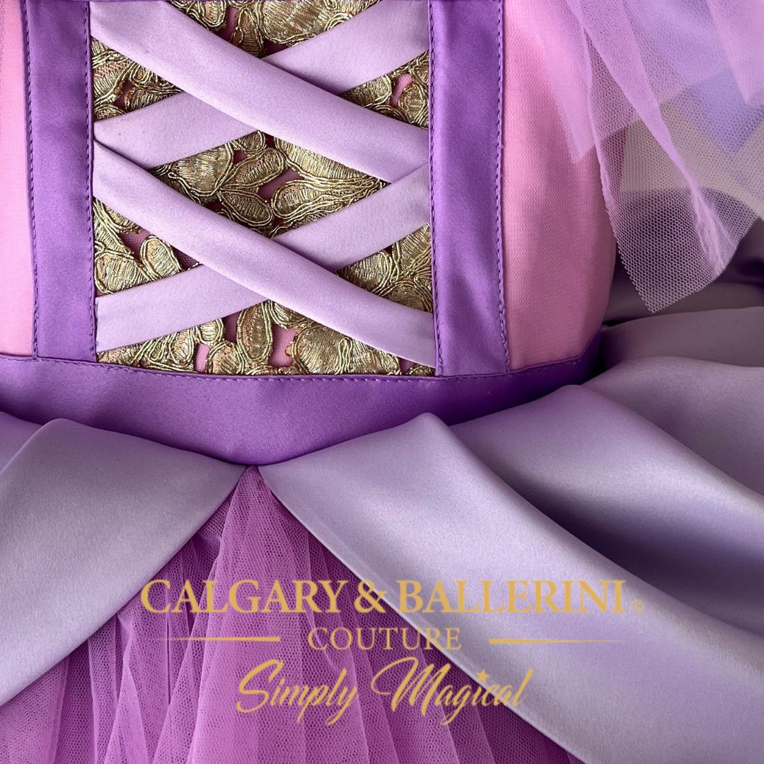 Rapunzel Tower Fantasy Kids Couture Fairytale Gown