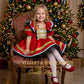 Red and Gold Nutcracker Holiday Dress