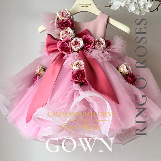 Pink Birthday Dress shop Easter dress for girls 