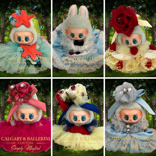 Exclusive Labubu Collector Set (6-Pack) Designer Outfits