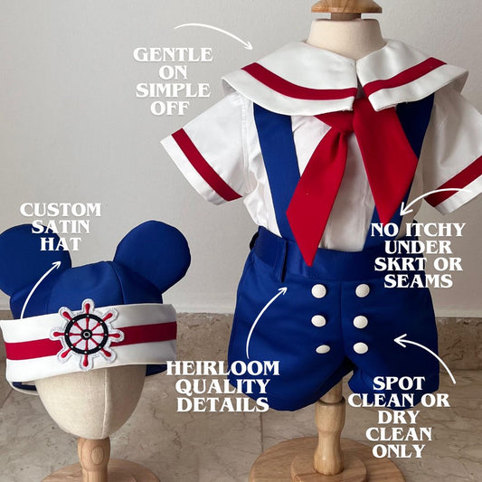 Shop Boys Luxury Cruise Outfit – Bespoke Nautical Themed Sailor Set for Family Cruise Vacations and Formal Dinner Nights, Calgary and Ballerini.