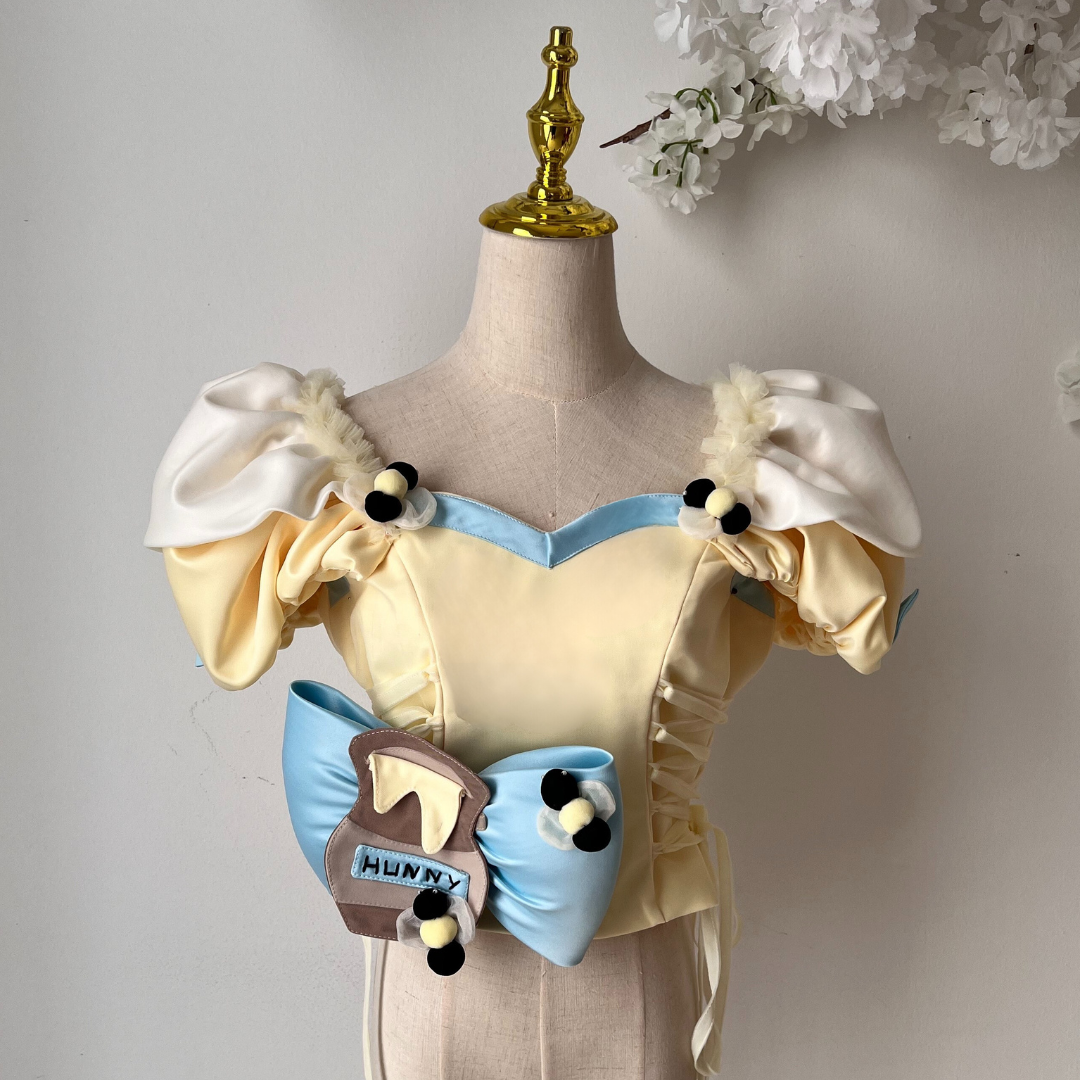 buy Disney inspired handmade couture winnie the pooh mommy and me corset