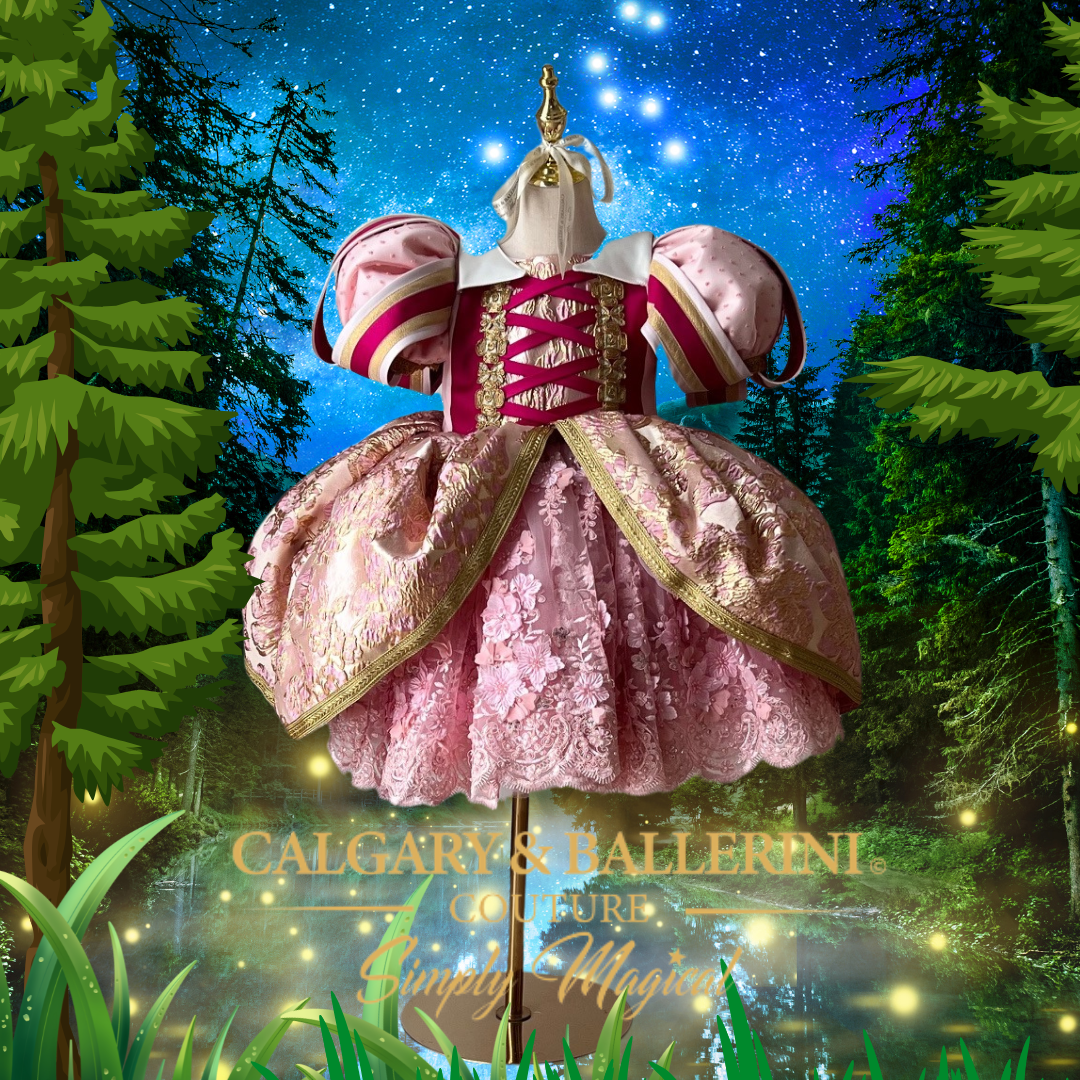 white christmas dresses Briar Rose Couture Gown