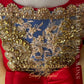 beaded gold bodice 