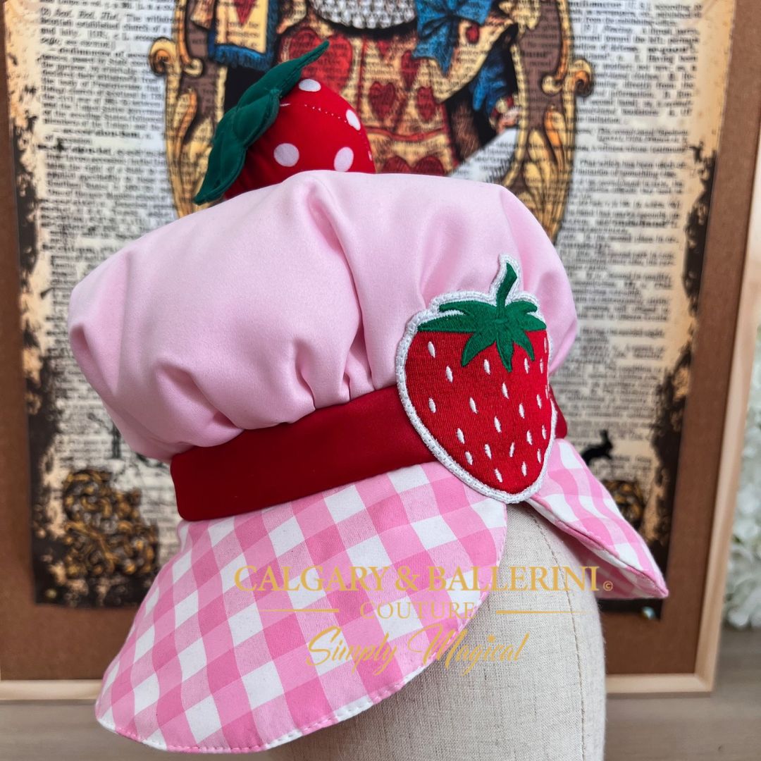 Strawberry Shortcake Bakers Hat (Ages 1–14 yrs) |  Kids Couture