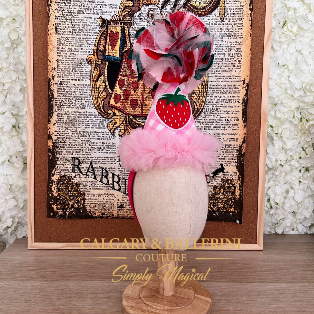 Strawberry Shortcake Birthday Party Hat