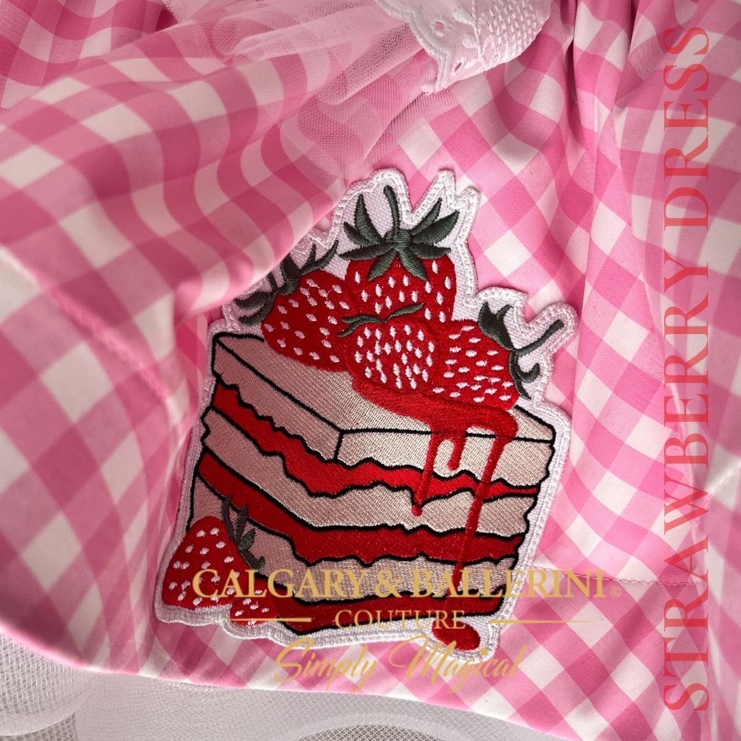 strawberry shortcake dress for little girls 