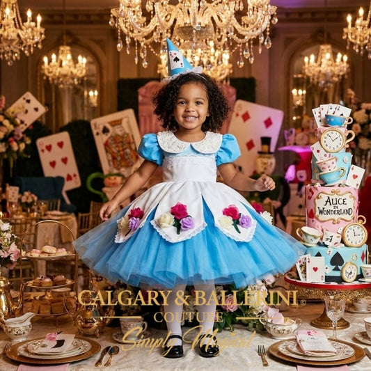 Tea Party Birthday Alice Fairytale Dress