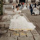 Royal Flower Girl Gown with Cathedral Train (Age 1–12)