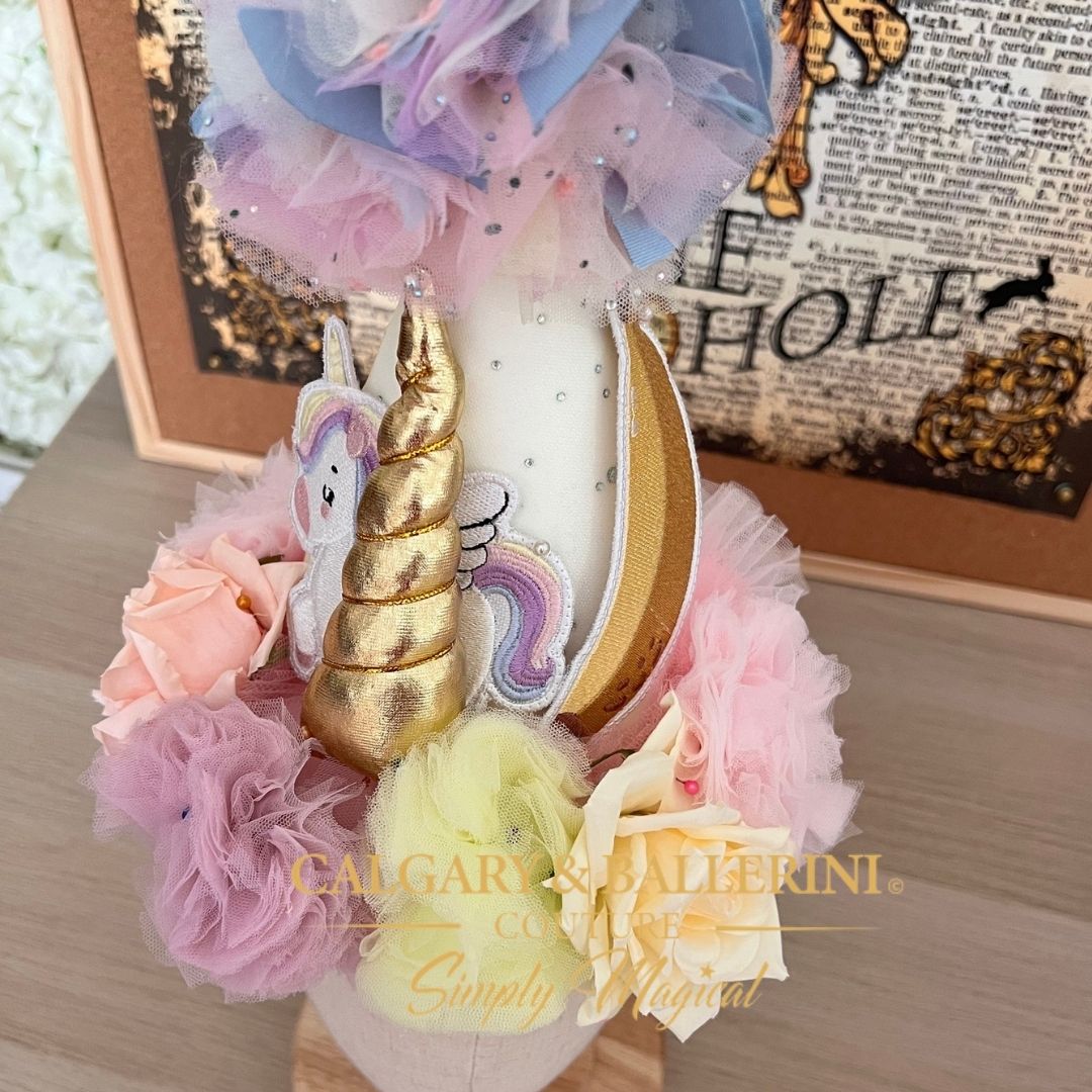 Unicorns & Bananas Bespoke Heirloom Party Hat