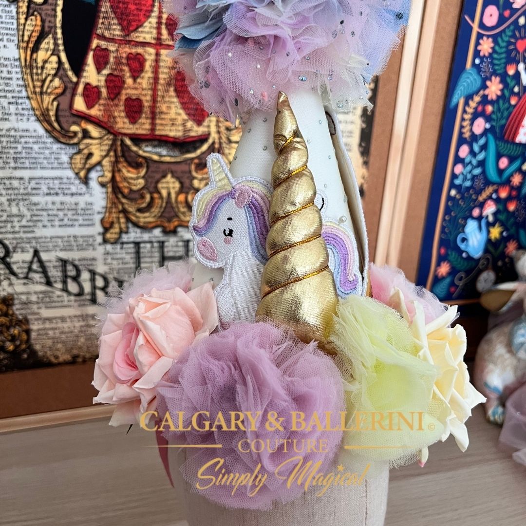 Unicorns & Bananas Bespoke Heirloom Party Hat