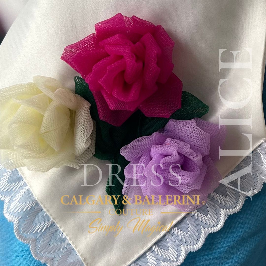 Where to buy handmade heirloom Alice tea party dresses Calgary and Ballerini online. shop Elegant Alice in Wonderland kids costume for parties and events