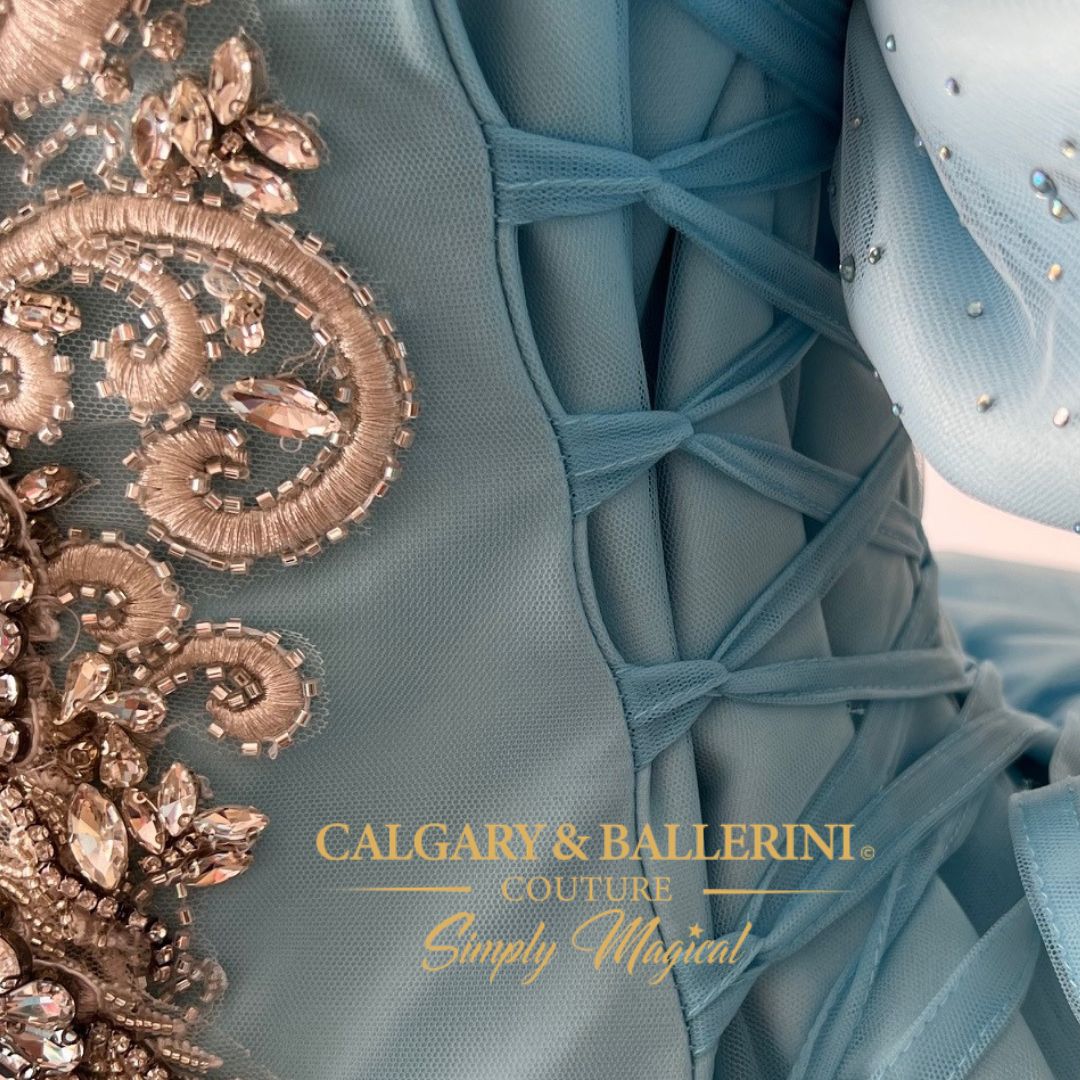 where to order heirloom quality Cinderella princess dress for adults and toddlers 2026. order Luxury Cinderella cruise matching dresses for mom and mini, handmade ice blue princess gowns for royal events and travel portraits, heirloom boutique couture, Calgary and Ballerini.
