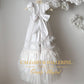 Heirloom White Silk Christening Gown | Princess of Grace Infant Couture $799