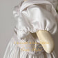 order handmade baptism dress for baby girl 3-6 months