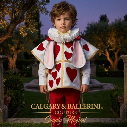White Rabbit Outfit Boys Costume