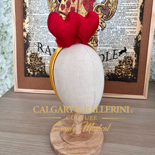 Double Hearts Alice Headband