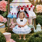 Luxury Birthday Gift for Girls | Wonderland Tea Party Gown Set $2,500