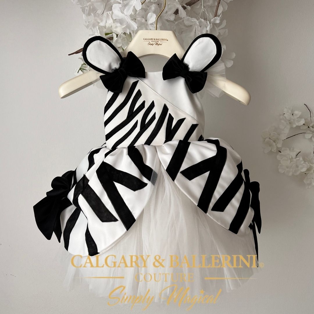 Wild ONE Zebra Birthday Dress