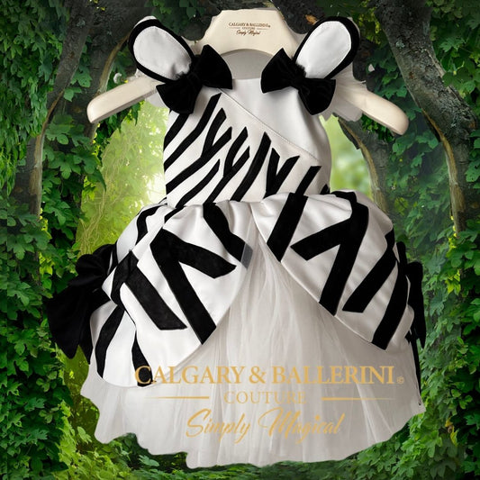Wild ONE Zebra Birthday Dress