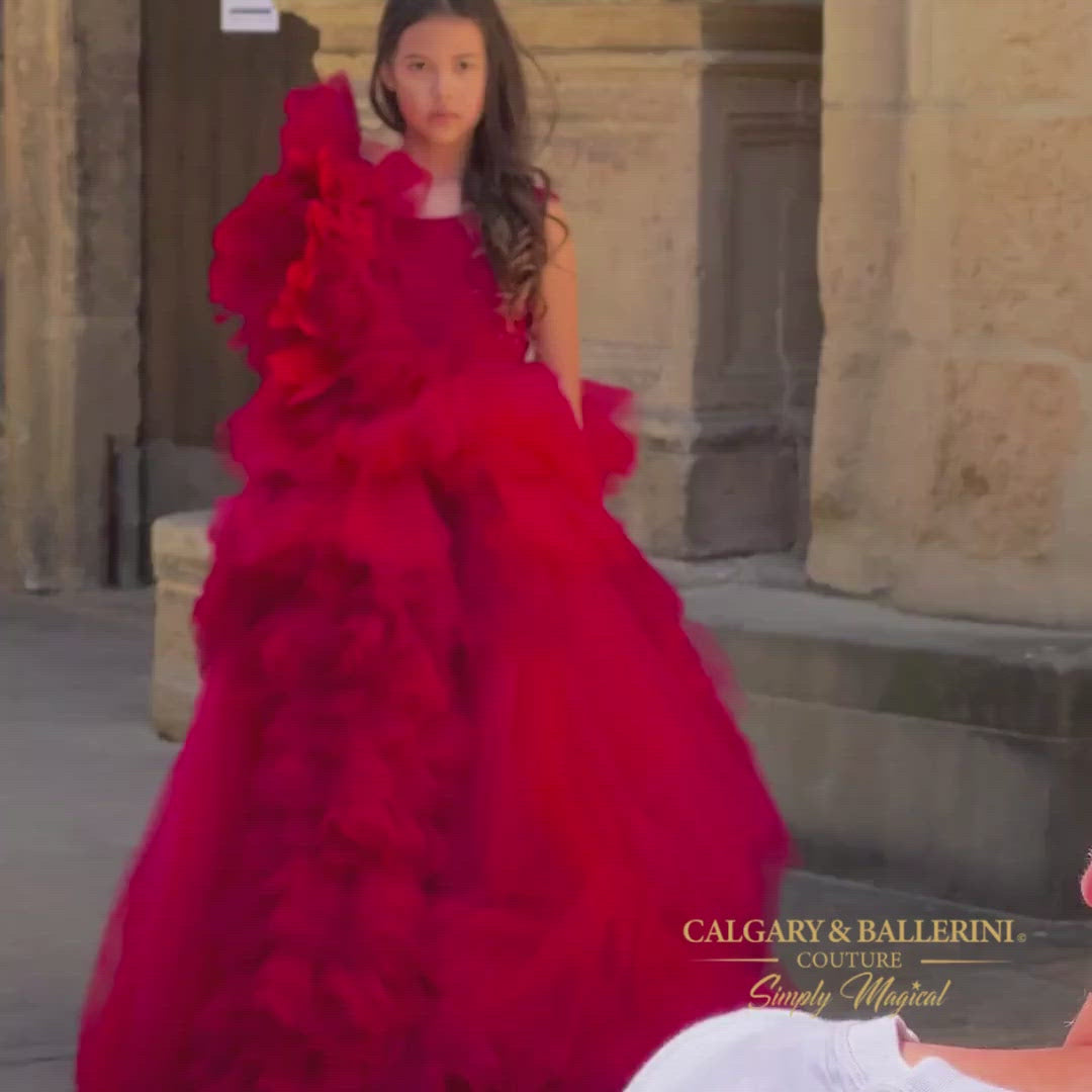 video ruby quinceanera dresses