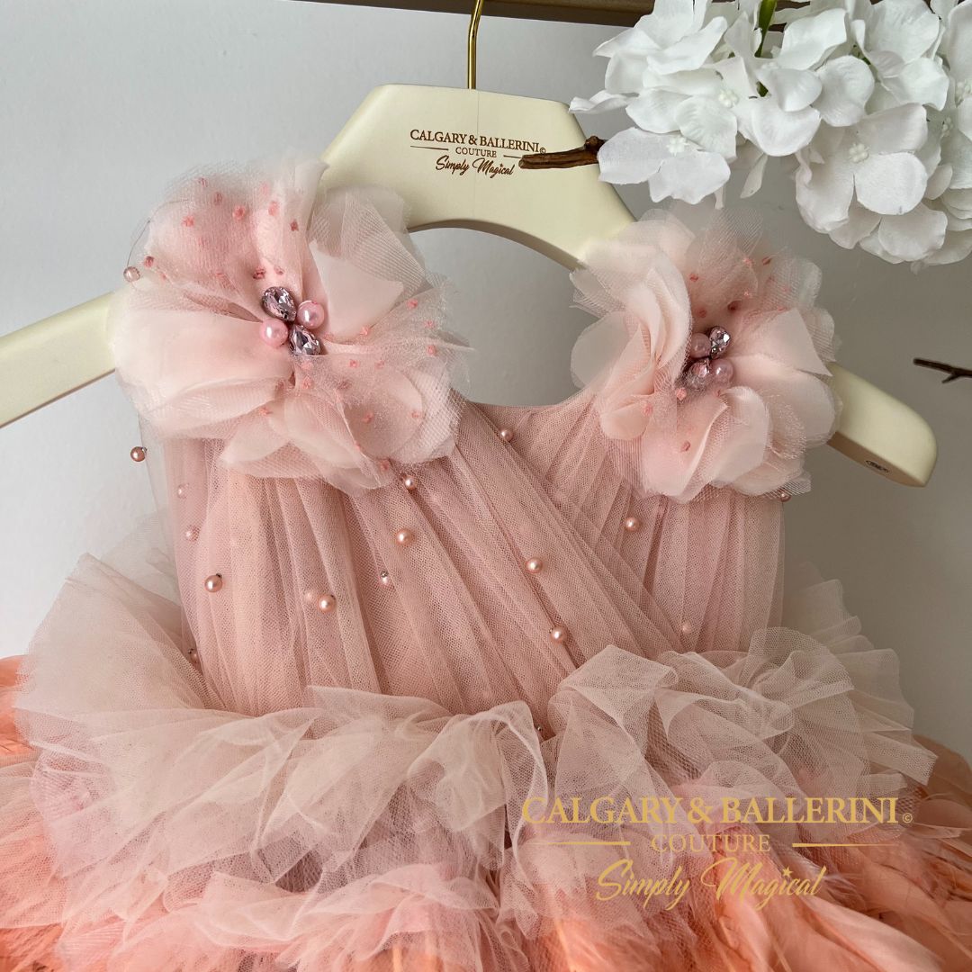 Baby girl hot sale feather dress