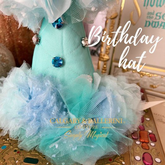 Capri Sky Celebration Crown: The Perfect Birthday Party Hat