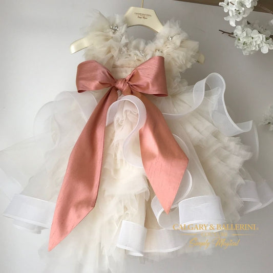 Shop Easter dress for girls pearl flower girl dress