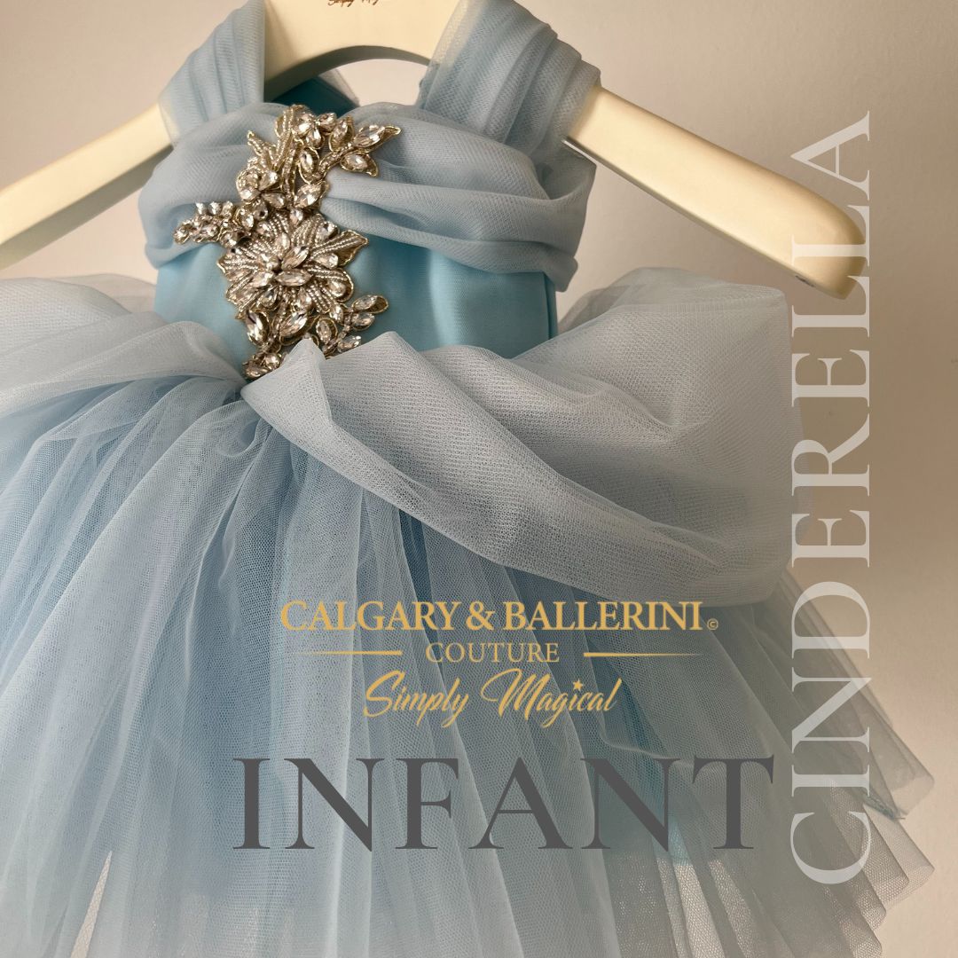 The Savoir-Faire Glass Slipper Baby Gown