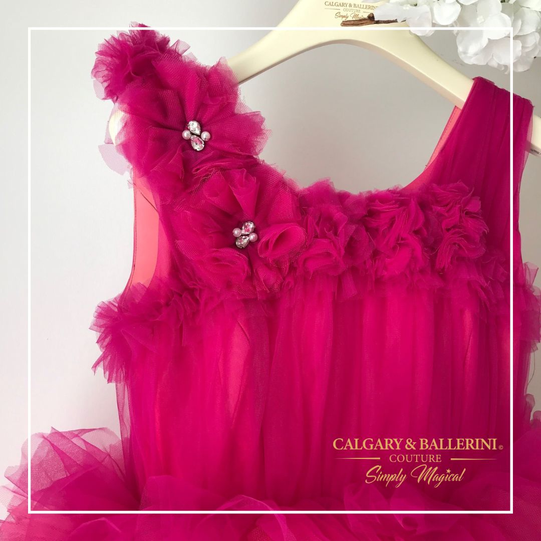 Gianluca Capannolo short feather dress - Pink