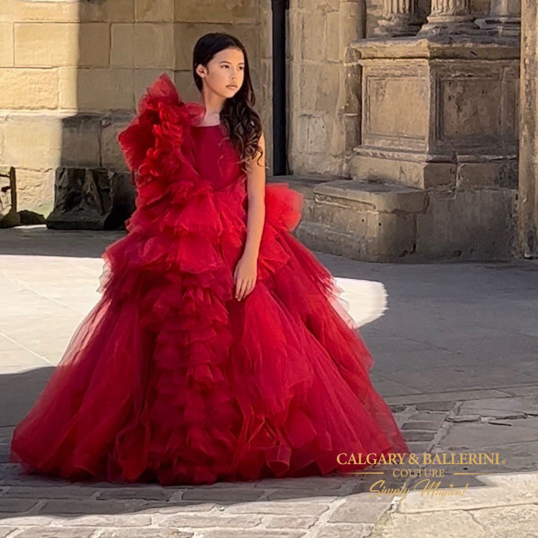 ruby quinceanera dresses