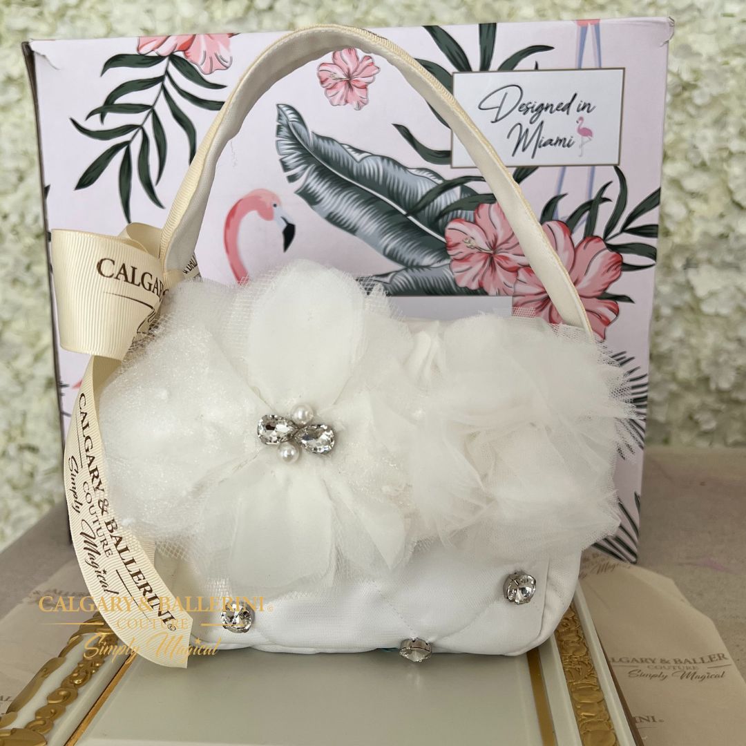 flower girl purse 